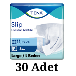 TENA Classic Tekstile L Beden Hasta Bezi 30 Adet
